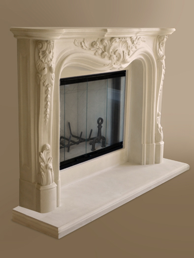 Elizabeth Fireplace Mantel by Precast Innovations, Inc.