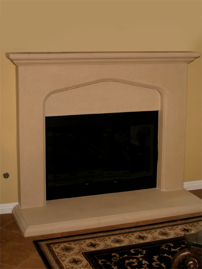 Ethan Fireplace Mantel by Precast Innovations, Inc.
