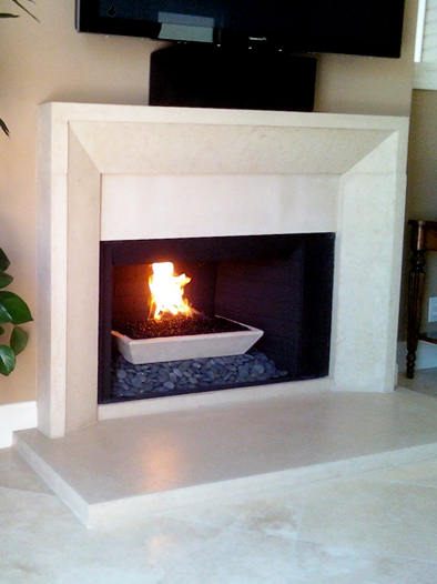 Legacy Fireplace Mantel by Precast Innovations, Inc.