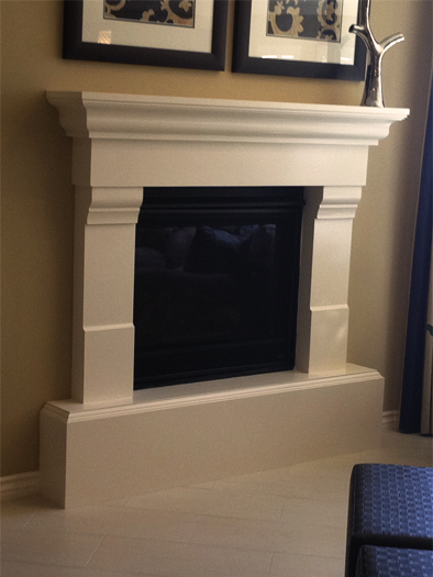 Pennington Fireplace Mantel by Precast Innovations, Inc.