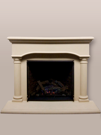 Regency Mod Fireplace Mantel by Precast Innovations, Inc.