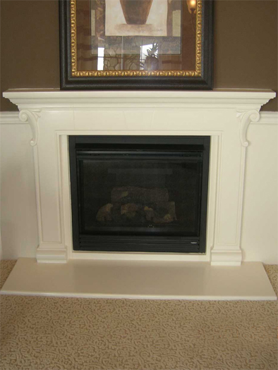 Venero Fireplace Mantel by Precast Innovations, Inc.