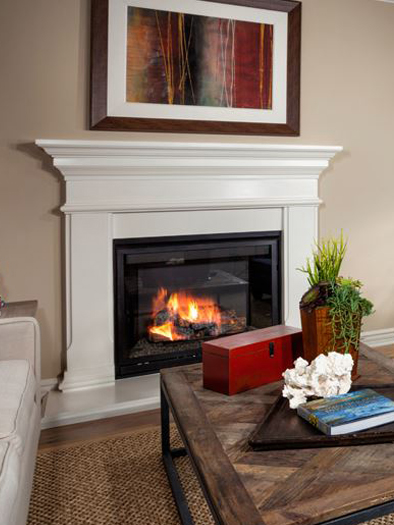 Virginia Fireplace Mantel by Precast Innovations, Inc.