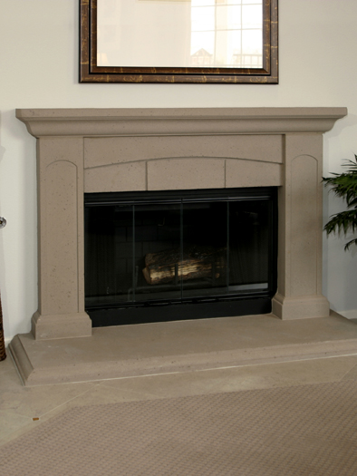 Windsor Fireplace Mantel by Precast Innovations, Inc.