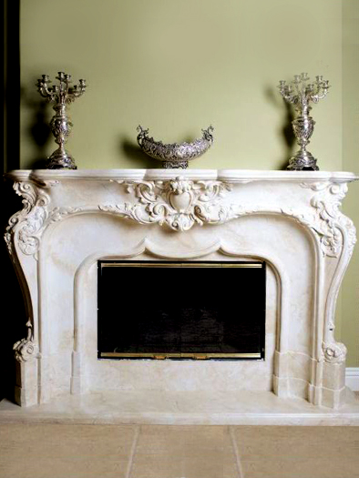 Aphrodite Fireplace Mantel by Precast Innovations, Inc.