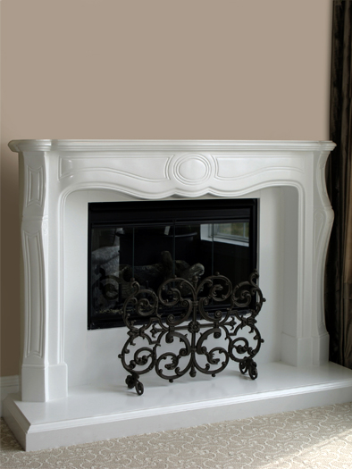Dufay Fireplace Mantel by Precast Innovations, Inc.