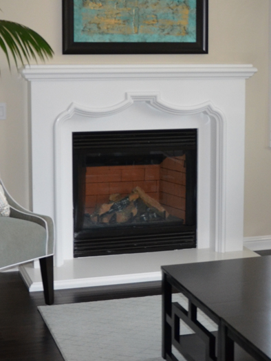 Fiora Fireplace Mantel by Precast Innovations, Inc.