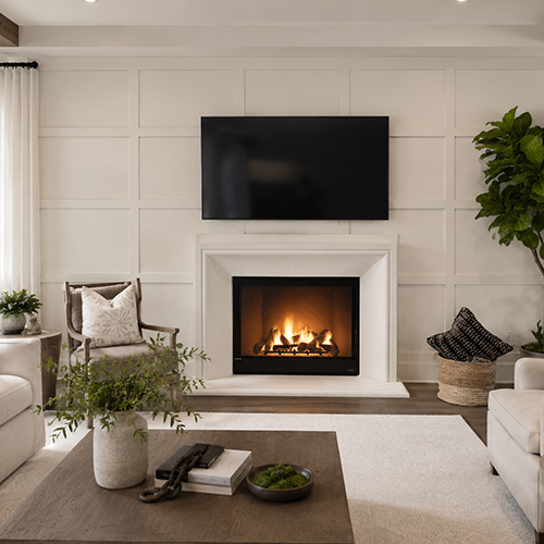 Franco Fireplace Mantel by Precast Innovations, Inc.