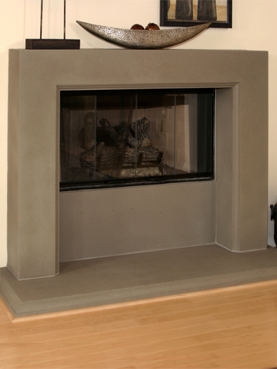 Henri Fireplace Mantel by Precast Innovations, Inc.