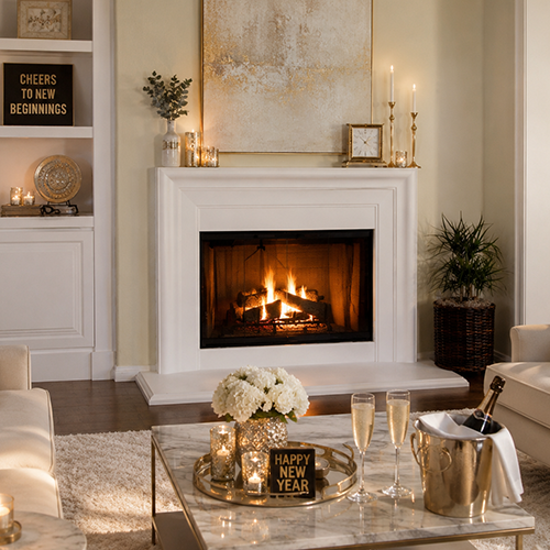 Rockport Fireplace Mantel by Precast Innovations, Inc.
