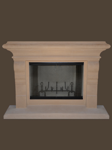 Tuscany Fireplace Mantel by Precast Innovations, Inc.